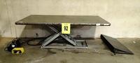 SOUTHWORTH LIFTING TABLE 4"X8F WITH COSTUME MADE RAMP