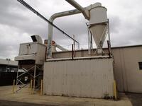40 HP, DUST COLLECTOR SYSTEM, INCLUDE DUST BAG HOUSE & CYCLONE
