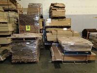 LOT ASSORTED SPINDLES, LEG SLEIGHT, BED POSTS, PANELS ( APPROX 14 PALLETS)