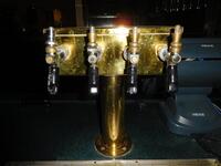 BRASS BAR TAP - (LOCATION: 2ND FLOOR SIDE BAR)