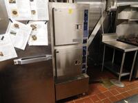 CLEVELAND DUAL STEAMER - (LOCATION: 2ND FLOOR KITCHEN)