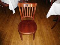 (10) LB FURNITURE WOODEN DINING CHAIRS- (LOCATION: 2ND FLOOR DINING / BANQUET ROOM 1)