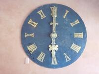 LARGE BLACK ROMAIN NUMERAL WALL CLOCK (50" DIAMETER) - (LOCATION: 3RD FLOOR DINING ROOM AREA)