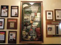 (40) ASSORTED SMITH & WOLLENSKY FRAMED MEMORABILIA - (LOCATION: 3RD FLOOR NEAR KITCHEN)