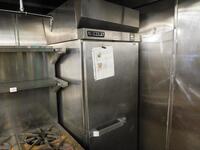 HOBART SINGLE DOOR REFRIGERATOR (MODEL: Q1R)- (LOCATION: 1ST FLOOR KITCHEN)