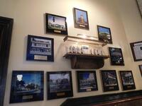 (20) ASSORTED SMITH & WOLLENSKYS FRAMED MEMORABILIA (1ST FLOOR - NEAR ENTRANCE AND ENTRANCE STAIRWAY)