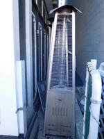 ROLLING LAVA HEAT ITALIA SPACE HEATERS (APPROX 8FT TALL)- (LOCATION: 1ST FLOOR STRIP ENTRANCE / PATIO)