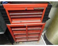 TASKFORCE 7-DRAWER RED TOOL BOX (27"WIDTH X 45" TALL X 13" DEPTH) - (LOCATION: 3RD FLOOR BROILER ROOM - NEAR KITCHEN)