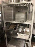 ASST'D KITCHENWARE ON (4) CARTS (CARTS INCLUDED )