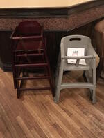 (3) HIGH CHAIRS