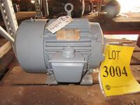 RELIANCE 15 HP MOTOR, 1765 RPM, 60 HZ, 460 VOLTS, 254T FRAME, (HC&S# A0930), (C&H C-14)