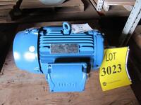 WEG 20 HP MOTOR, 1765 RPM, 60HZ, 460 VOLTS, 254/6T FRAME, MODEL: 02018ET3E256T-W22, (HC&S# K5217), (C&H B-6)