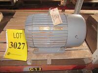 US MOTORS 20 HP MOTOR, 3525 RPM, 60 HZ, 460 VOLTS, 256T FRAME, (HC&S# K5075), (C&H C-12)