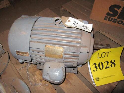 20 HP MOTOR, 3500 RPM, 60 HZ, 460 VOLTS, 256T FRAME, (HC&S# A0327), (C&H GRD FLR 1)