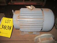 RELIANCE 20 HP MOTOR, 1160 RPM, 60 HZ, 460 VOLTS, 286T FRAME, (HC&S# A0907), (C&H J-18)