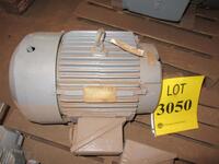 RELIANCE 25 HP MOTOR, 1765 RPM, 60 HZ, 460 VOLTS, 284T FRAME, MODEL: P28G3313B-G3-TF, (HC&S# A470), (C&H GRD FLR 29)