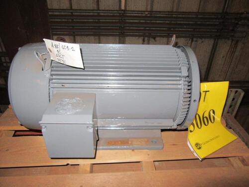 RELIANCE 30 HP MOTOR, 1800 RPM, 60 HZ, 460 VOLTS, 286T FRAME, (HC&S# A0035), (C&H K-10)