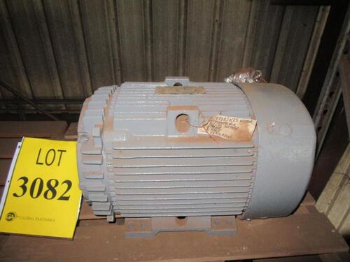 GE 50 HP MOTOR, 1780 RPM, 60 HZ, 460 VOLTS, 326T FRAME, MODEL: 5KS326SS205, (HC&S# K4778), (C&H E-10)