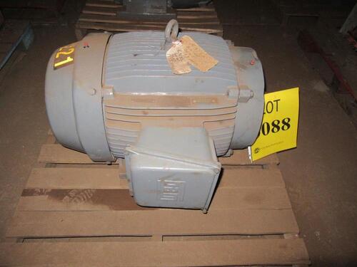 WEG 60 HP MOTOR, 1775 RPM, 60 HZ, 460 VOLTS, 364/5TC FRAME, MODEL: 06018EP3E364TC, (HC&S# K3133), (C&H GRD FLR 4)