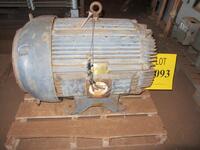 ALLIS-CHALMERS 60 HP MOTOR, 1175 RPM, 60 HZ, 460 VOLTS, 444U FRAME, (HC&S# A0196), (C&H GRD FLR 26)