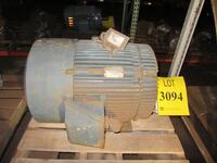 RELIANCE 60 HP MOTOR, 1775 RPM, 60 HZ, 460 VOLTS, 405U FRAME, (HC&S# A0140), (C&H G-12)