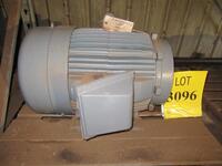 TOSHIBA 60 HP MOTOR, 1765 RPM, 60 HZ, 460 VOLTS, 364T FRAME, MODEL: B0604FLF3U2H, (HC&S# A0883), (C&H E-9)