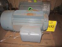 TOSHIBA 150 HP MOTOR, 1770 RPM, 60 HZ, 460 VOLTS, 445TC FRAME, MODEL: B1504F1F4U2H, (HC&S# A0734), (C&H GRD FLR 3)