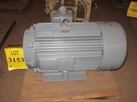 TOSHIBA 150 HP MOTOR, 1770 RPM, 460 VOLTS, 445TC FRAME, (HC&S# A151), (C&H GRD FLR 3)