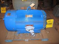 TECO 250 HP MOTOR, 1785 RPM, 60HZ, 460 VOLTS, 449TZ FRAME, (ROTOR BEND), (HC&S# K4507), (C&H GRD FLR 5)