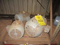 LOT ASST'D (15) ASST'D 1 HP, 3 HP, 5 HP, 7.5 HP MOTORS, (HC&S#), (C&H K-2, K-3, K-4, K-5, K-6, K-8, K-10, K-12)