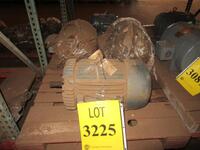 LOT (10) ASST'D 3HP, 5 HP, 10 HP, 20 HP 25 HP MOTORS, (HC&S#), (C&H L-2, L-10, L-13, L-15, L-16, L-17)