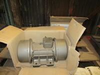 LOT (2) MVE ATEX MOTOR, VIBRA P/N MVE.1430/8, MAX CENTRIFUGAL FORCE OF 1,369 FT-LBS., (LOCATION: CHEMICAL WAREHOUSE NEXT TO RECEIVING)