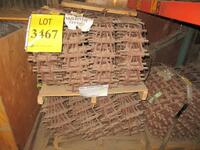 LOT (12) CHAIN GRATE 48FT X 8INCH AU-327-D147, PT#980-1363500147, (ITEM CODE 45601000), (LOCATION: CHEMICAL WAREHOUSE NEXT TO RECEIVING)