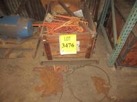 LOT ASST'D TRUCK LOAD BIND BINDER CHAIN LINKS, (LOCATION: CHEMICAL WAREHOUSE NEXT TO RECEIVING)