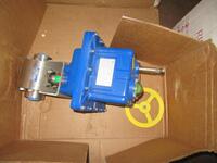 MARWIN VALVE ER-38-14-4 ELECTRIC ACTUATOR, TORQUE 3840 IN-LB., CYCLE TIME 14 SEC/90 DEG, DUTY CYCLE 100%, VOLTAGE 115 VAC, L.R. AMPS 2.9, ENCLOSURE NEMA 4, (LOCATION: 4TH FLOOR NEXT TO ELEVATOR)