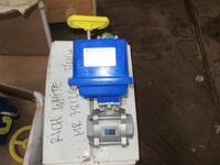 MARWIN VALVE ER-6-15-4 ELECTRIC ACTUATOR, TORQUE 675 IN-LB., CYCLE TIME 15 SEC 190 DEG, DUTY CYCLE 25%, VOLTAGE 115 VAC, L.R. AMPS 0.75, (LOCATION: 4TH FLOOR NEXT TO ELEVATOR)