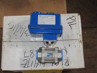 MARWIN VALVE ER-3-5-4 ELECTRIC ACTUATOR, TORQUE 300 IN-LB., CYCLE TIME 5 SEC/90 DEG, DUTY CYCLE 25%, VOLTAGE 115 VAC, L.R. AMPS 1, (LOCATION: 4TH FLOOR NEXT TO ELEVATOR)