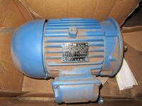 WEG 5 HP MOTOR, 1755 RPM, 184TC FRAME, 60 HZ, 460 VOLTS, (LOCATION: 4TH FLOOR NEXT TO ELEVATOR)