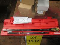 SNAP-ON TQR600E TORQUE WRENCH, (LOCATION: 4TH FLOOR NEXT TO ELEVATOR)