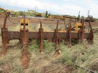 CATERPILLAR DOZER RAKE ATTACHMENT, (LOCATION: TRACTOR SHED)