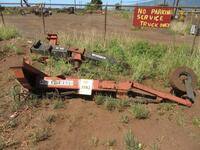 LOT ASST'D BUSH HOG ATTACHMENTS, (MISSING PARTS), (LOCATION: TRACTOR SHED)