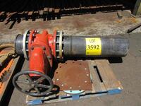 US PIPE DIRE MAIN GATE VALVE, 200W CHA TN12, (LOCATION: RECEIVING)