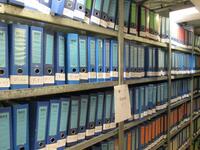 12 Secties magazijnstellingen zilver kleurig / shelving