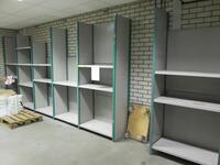 6 Secties magazijnstellingen / 6 sections shelving