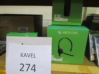 5x XBOX ONE media remote en 10x XBOX ONE chat headset