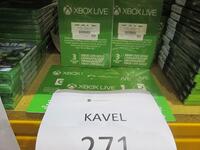 25x XBOX Live 3maanden online speelplezier/ 20 license for 3 month of Xbox 360