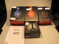 4x Headphone (2x Beats Studio, 1x Beats Studio wireless en 1x Philips Fidelio M2L)