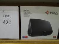 2x Heos 5 wireless speaker zwart nieuwprijs € 379,- p.st.