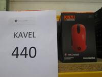 10x Steelseries Kinzu V3 gaming mouse nieuwprijs € 59,- p.st.