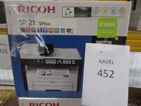 Ricoh 3 in 1 printer SP213SFNw NIEUW